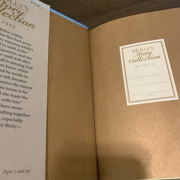 Vintage American Girl Hard Cover Book Limited Edition Molly’s Story Collection - Picture 14 of 16